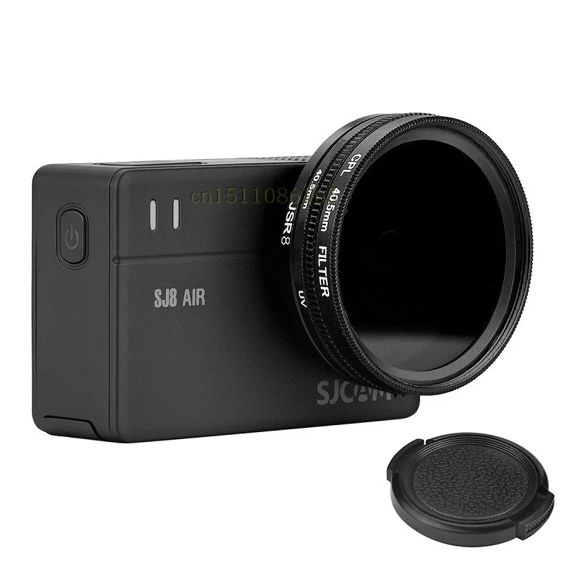 SJCAM SJ8 аксессуары 40,5 мм CPL фильтр/MC UV фильтр Защитная крышка объектива Защитная крышка для SJ8 Plus/Air/Pro экшн-камеры