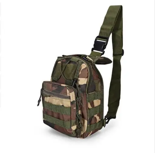 Jungle Camouflage 600D уличный походный рюкзак, спортивный рюкзак для кемпинга, военный тактический рюкзак, сумка через плечо, сумка для путешествий, треккинга, сумки для бега - Цвет: Jungle Camouflage