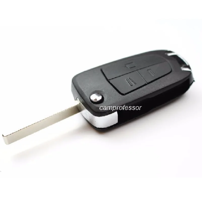 KEYECU Новый Складной Дистанционный чехол для ключей Fob 3B Opel Vauxhall Vectra Meriva Tigra Signum Astra