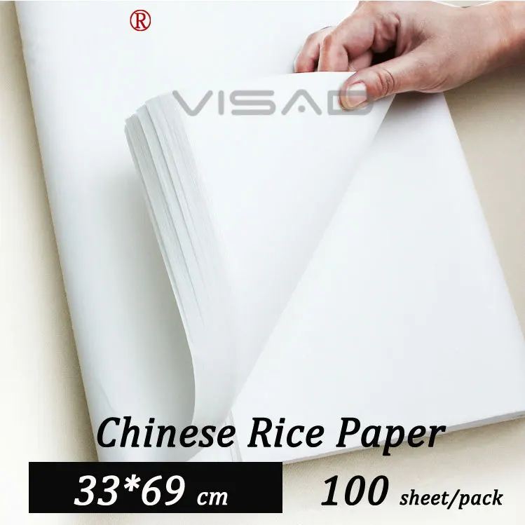 33*69 cm white Chinese painting paper,rice paper for Painting and Calligraphy,xuan paper free shipping