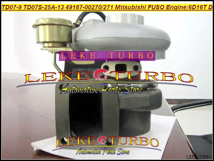 Бесплатная доставка турбо TD07 9 TD07S 25A 13 49187 00271 00270 ME073935 Турбокомпрессор Для Mitsubishi FUSO
