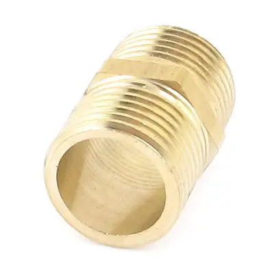 

1/2PT Male Thread 30mm x 20mm Tube Hose Piping Straight Joint Connector