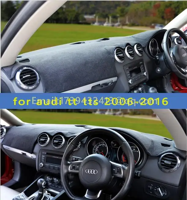 Аксессуары для приборной панели dashmats чехол audi tt tts MK1 mk2 8j 2006 2007 2008 2011 2013 2015 2016 RHD|cover