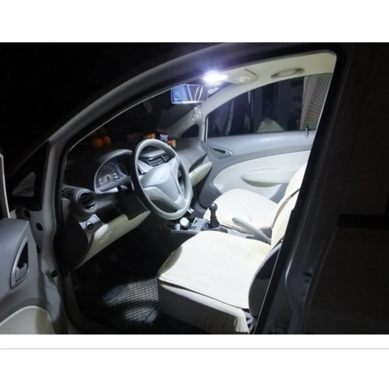 KRADA 8 шт./лот Led C5W автомобильные стеклянные световые линзы Festoon для volkswagen vw golf 4 5 6