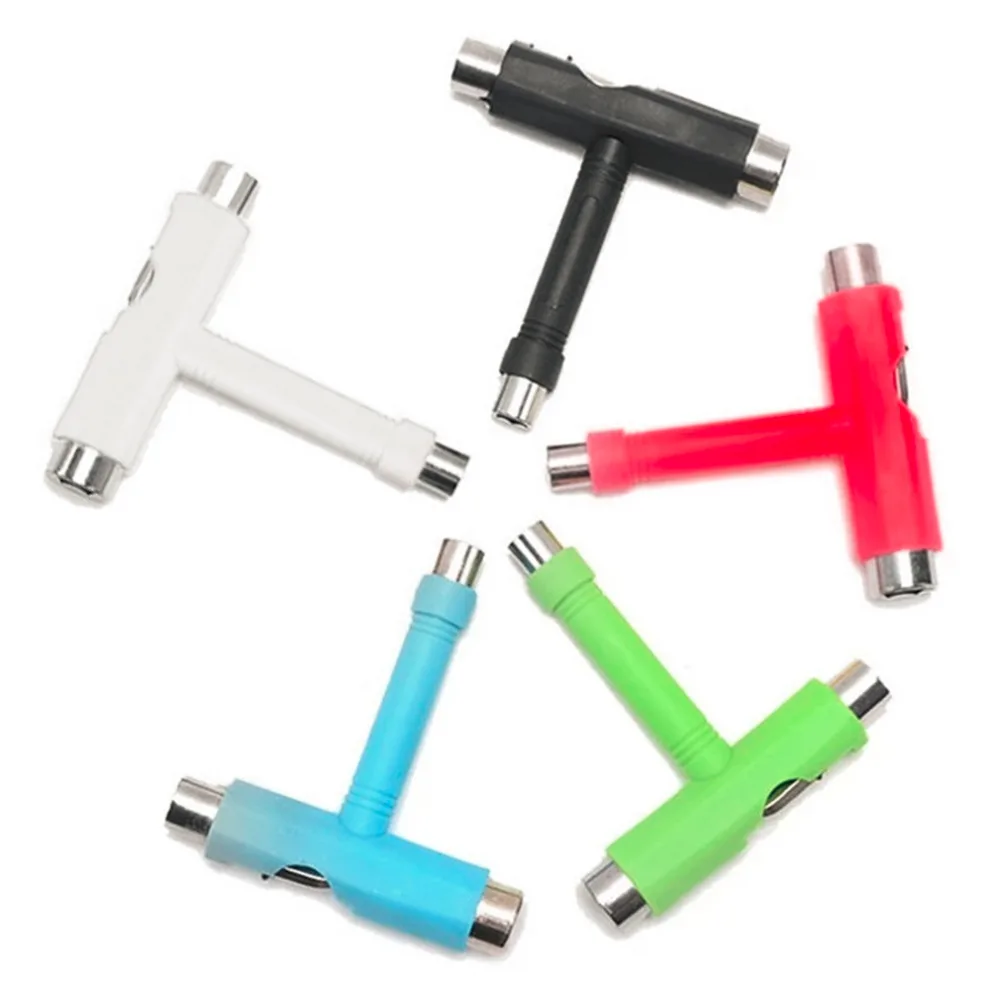 

Skateboard Tool Scooter Longboard T shape Multifunctional Wrench Adjusting Tool dropshipping