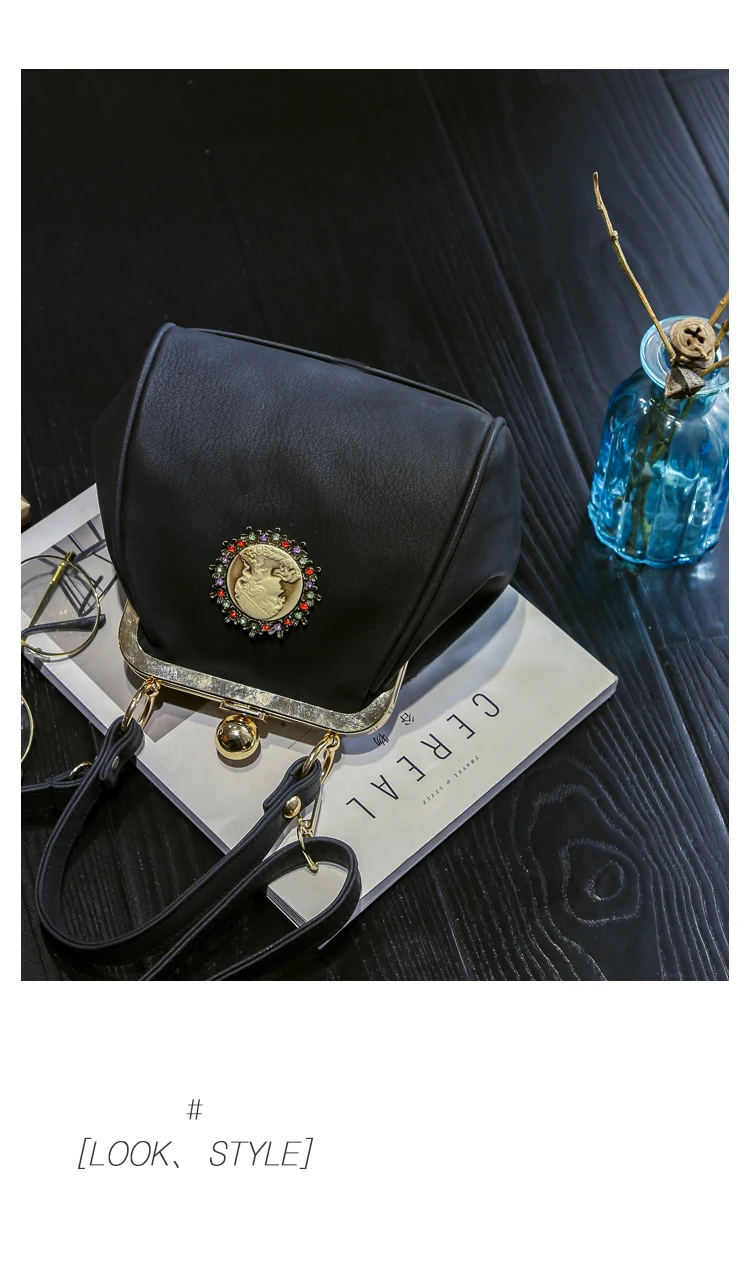 Женская сумка из ПУ кожи Tide новая Корейская версия на застежке женская через