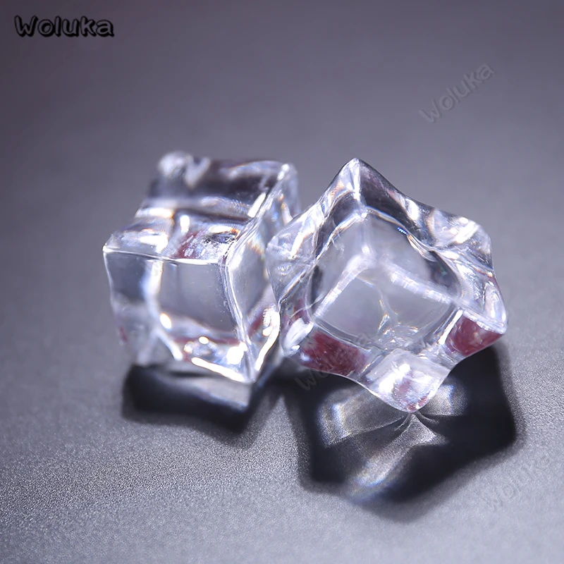 20 шт./лот искусственный лед кубики льда вспомогательная фотография фотостудия