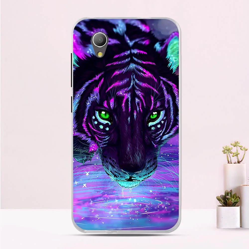 Чехол для Alcatel 1 5033D 5033A 5033Y силиконовый мягкий чехол из ТПУ с принтом бампер