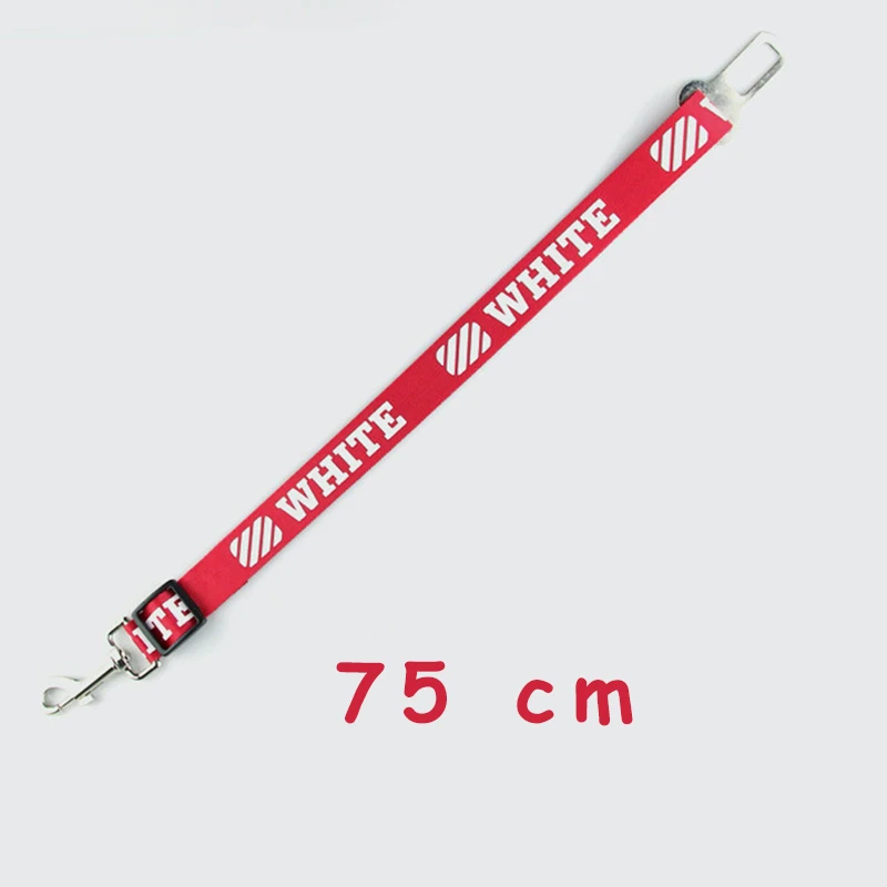 Seat Belt Red 75 cm Модная маленькая шлейка для собаки домашнего животного поводок воротник Перро щенок шлейка для кошек ошейник для Чихуахуа Мопс-бульдог поводок для собаки ремень безопасности - Цвет: Seat Belt Red 75 cm