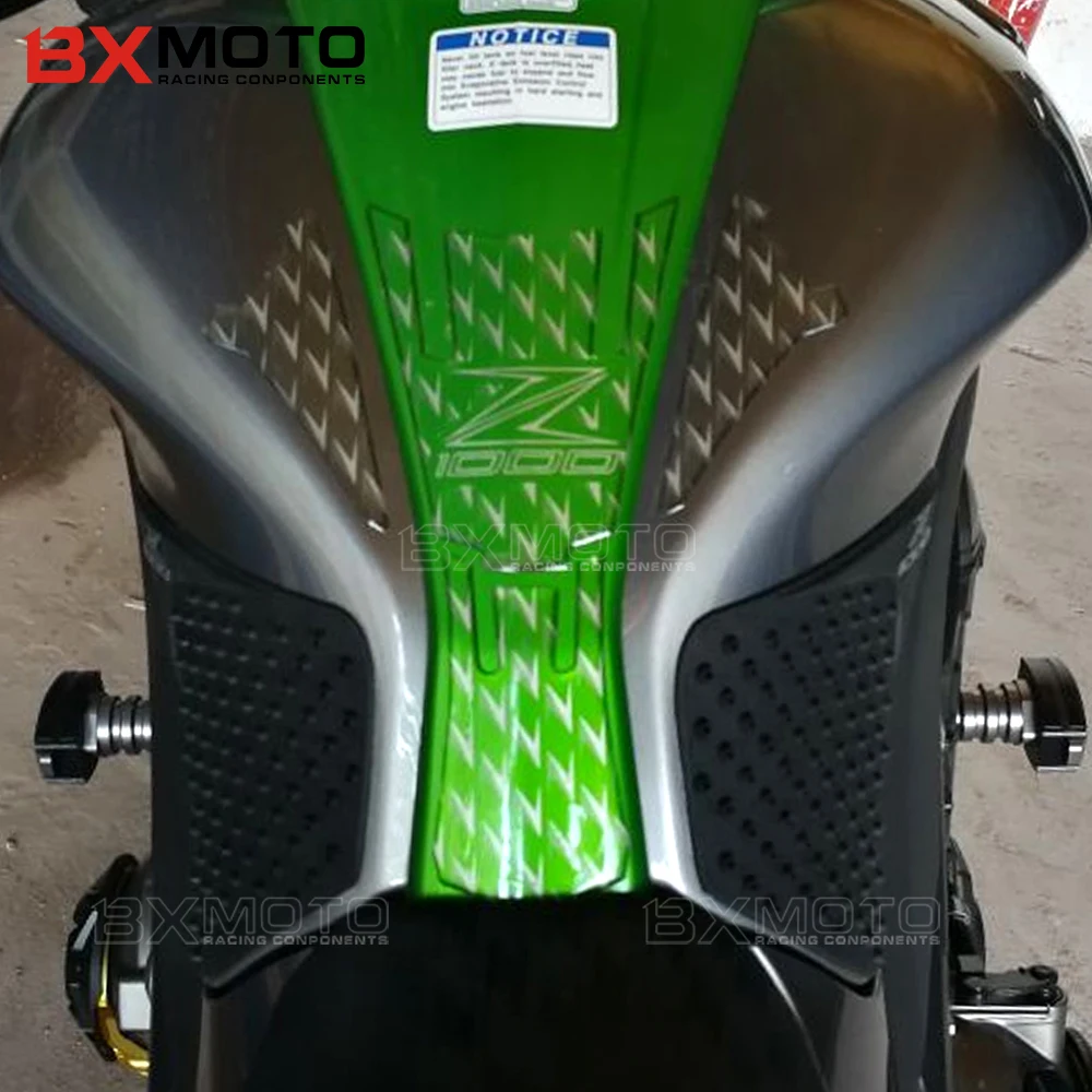 Танк тяги Pad Сторона Для Kawasaki Z1000 2007 2014 протектор Противоскользящий стикер Газа