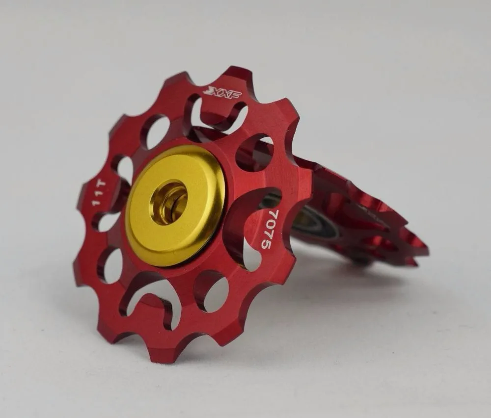 1 PAIR JOCKEY WHEEL PULLEY Rear Derailleur SUPER LIGHT RED 11T FOR SHIMANO SRAM | Bicycle