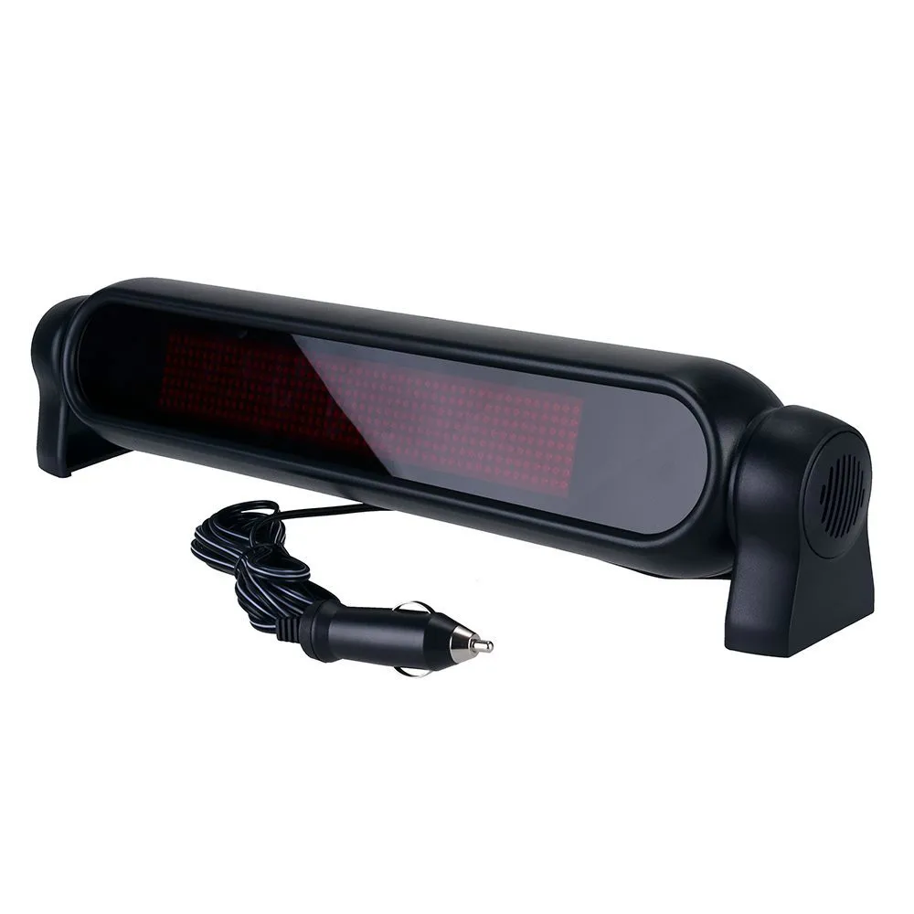 Светодиодный знак автомобиля 12 В программируемый светодиодный экран табличка с