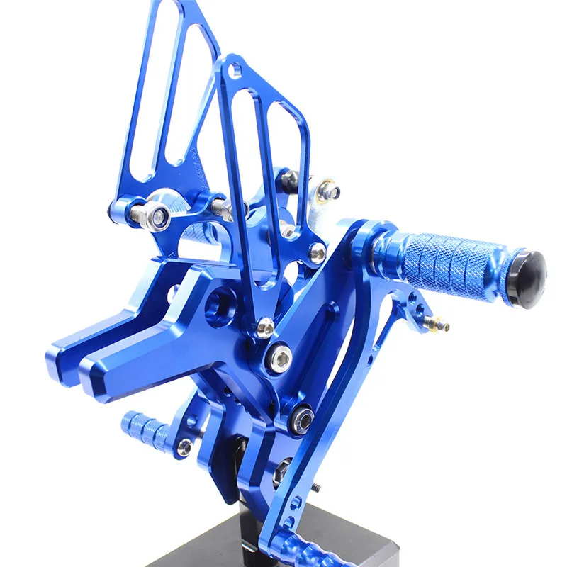 Для Kawasaki Z750 2004 2006 мотоцикл задний Набор аксессуаров CNC регулируемый подножки 2005