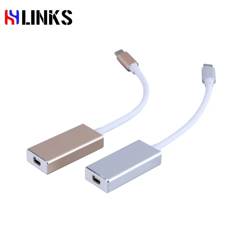 HYLINKS USB 3 1 4 К Тип c для мини Дисплей Порты и разъёмы аудио адаптер C к Mini DP конвертер