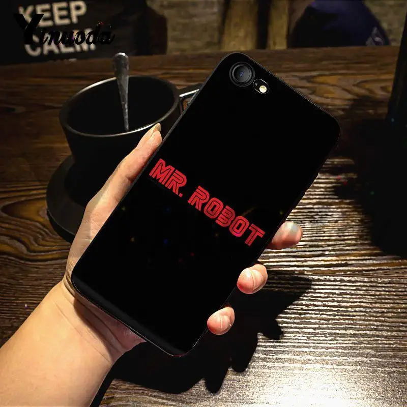 7 Yinuoda Mr Robot первоклассные аксессуары для телефонов Чехол для iPhone X 6 7 6s 7plus 8 8Plus XS XR 5C SE 11 11pro 11promax - Цвет: 7