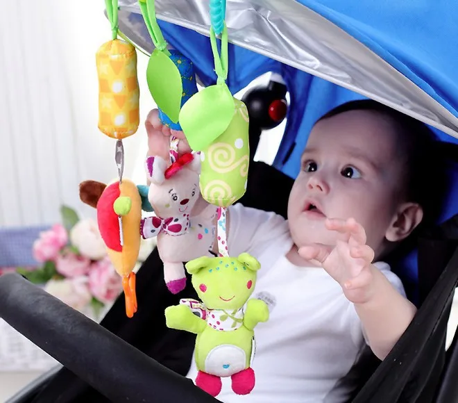 Детские Ранние развивающие игрушки новые детские плюшевые для младенцев кровать