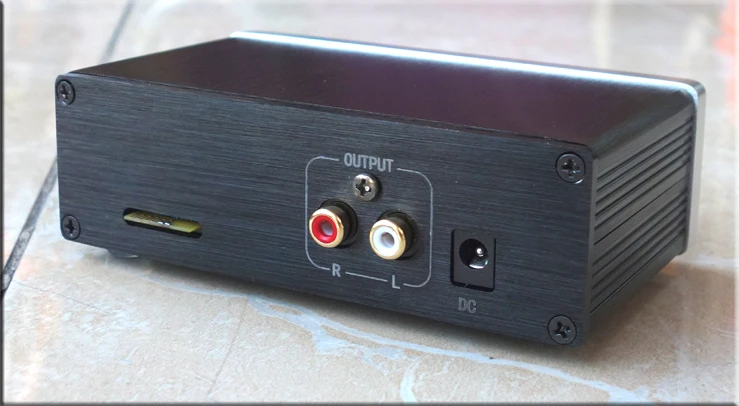 

SNY-10A HiFi Bluetooth Audio Receiver AK4490 DAC Mini Home Aluminum Enclosure + Power Adapter