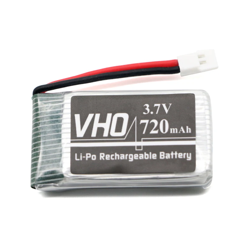 VHO 6 шт. 3 7 V 720 мА/ч 25C Lipo Батарея и 6in1 зарядное устройство + для розеток европейского