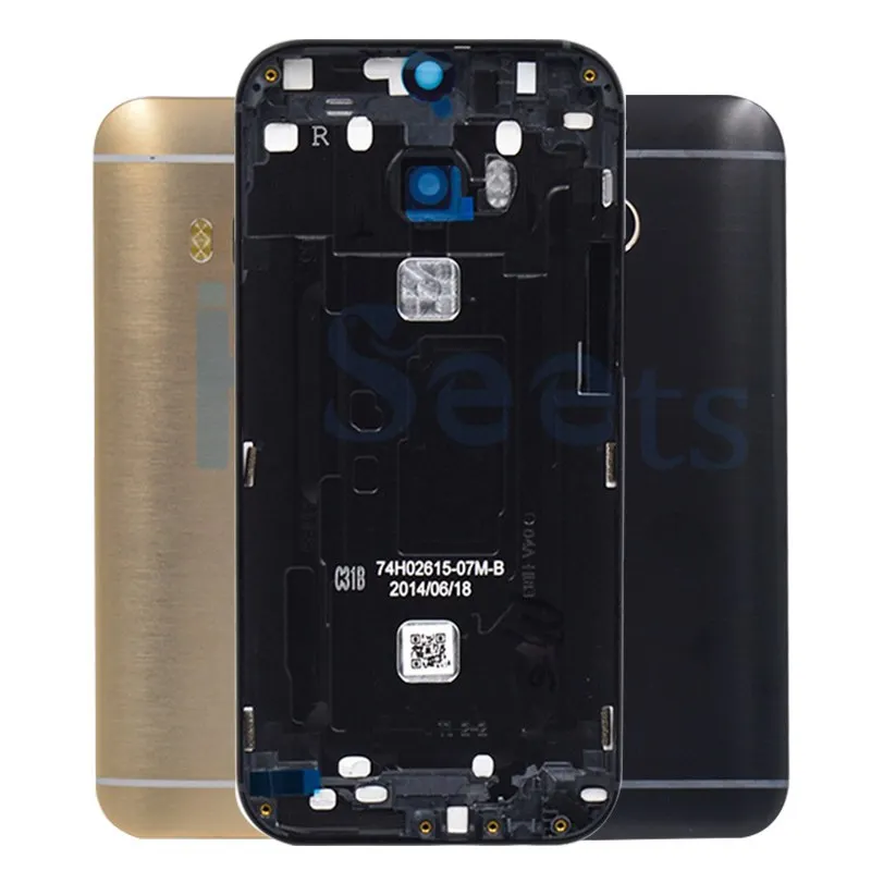 Новая Крышка батарейного отсека для HTC M9 задняя крышка корпус с объективом камеры