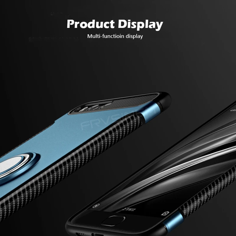 360 Ring Holder Phone Case For XiaoMi Mi 6 Mi6 5.15 inch M6 XiaoMi6 Pro Prime Magnetic Car Stand TPU Silicone Cover | Мобильные