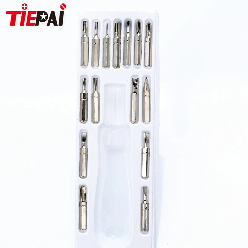 Tiepai 16 in1 точность Многоцелевой Магнитный Отвёртки комплект с torx hex Крест плоские у