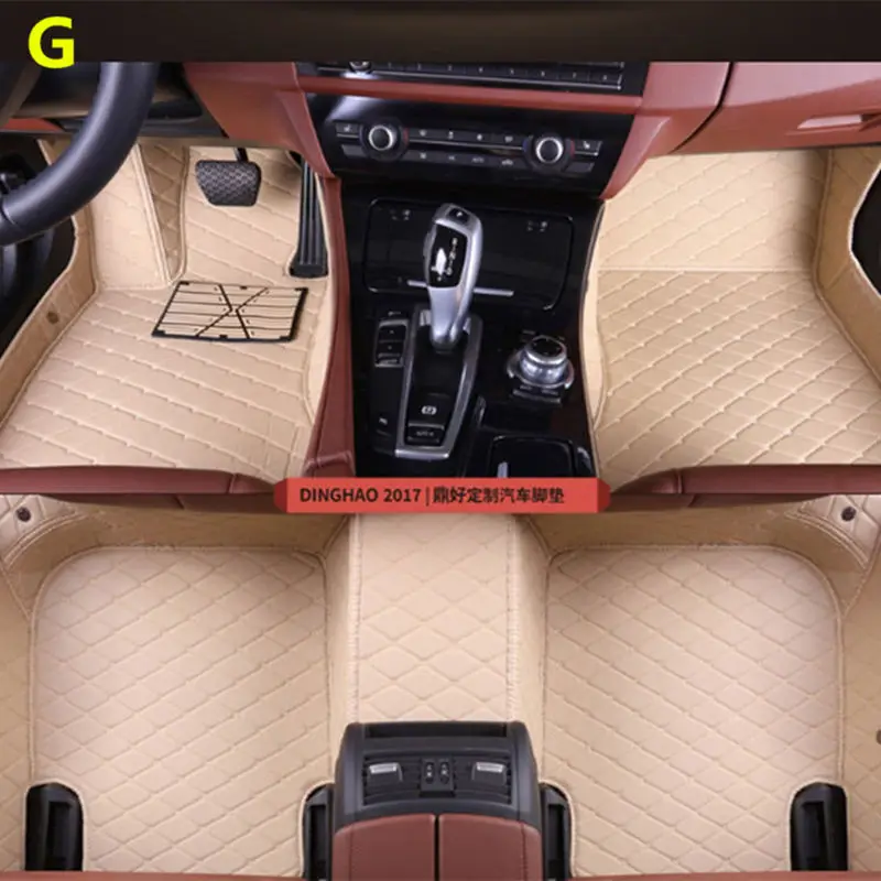 G Для Geely MK 1 2, MK1, MK2, Cross, автомобильный коврик - Название цвета: G
