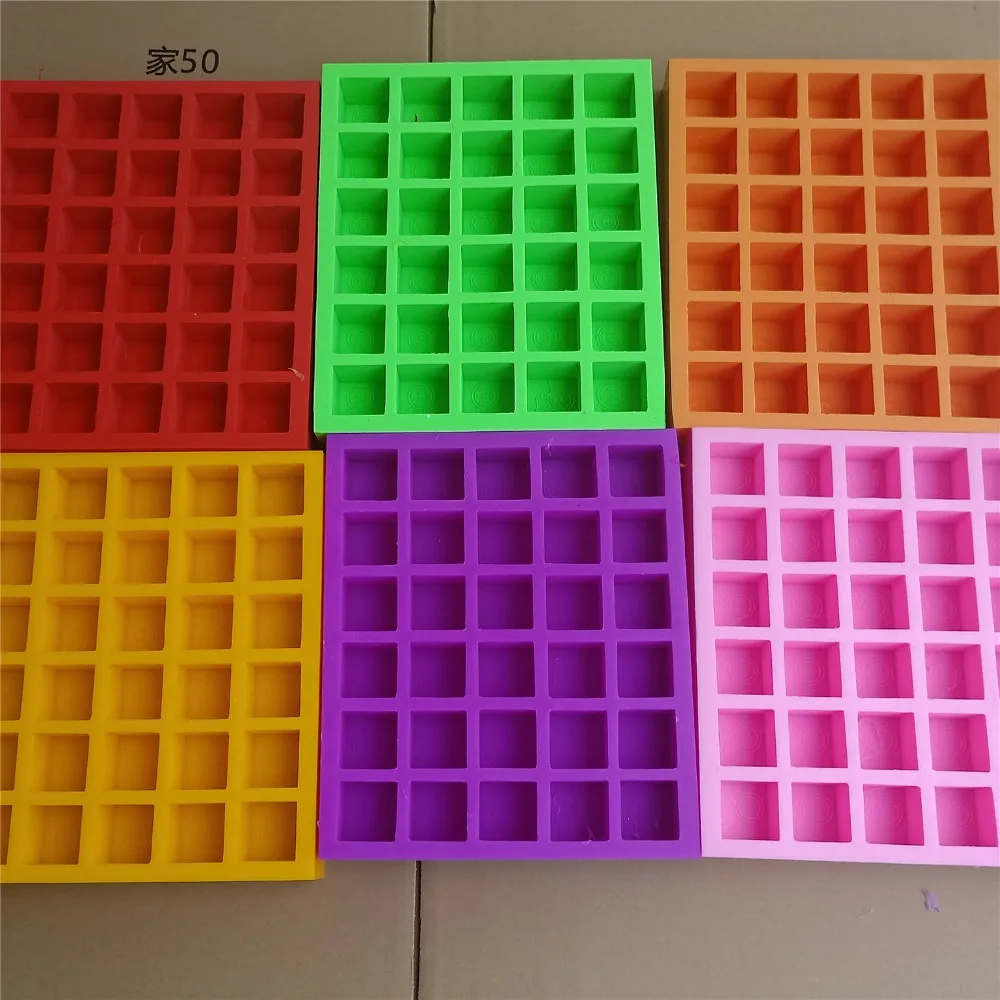 Custom Multiple Soap Mold Chocolate Molds Loaf Bar Mould Silicone With Brand Logo | Дом и сад