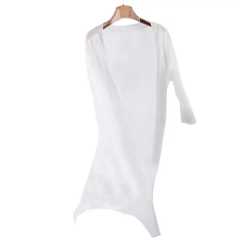 White Женский летний вязаный кардиган, Feminino, свободные накидки, длинный кардиган, Дамское пончо, Sueter Mujer, женский, Kardigany Damskie GAREMAY - Цвет: White