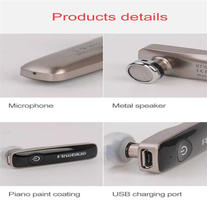 F515 новые беспроводные Bluetooth наушники мини Auriculare стерео музыкальные V4.0 Поддержка