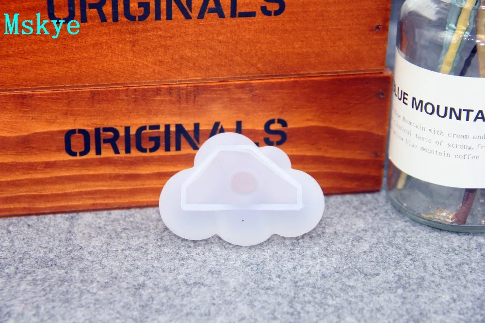 Mskye Капля клея плесень милое облако diy большой средний и Маленький Облако зеркало