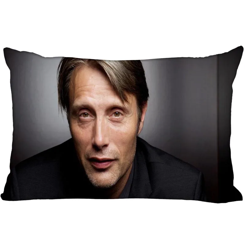 Custom Mads Mikkelsen Прямоугольная подушка чехол на молнии dakimakura Классическая Подушка
