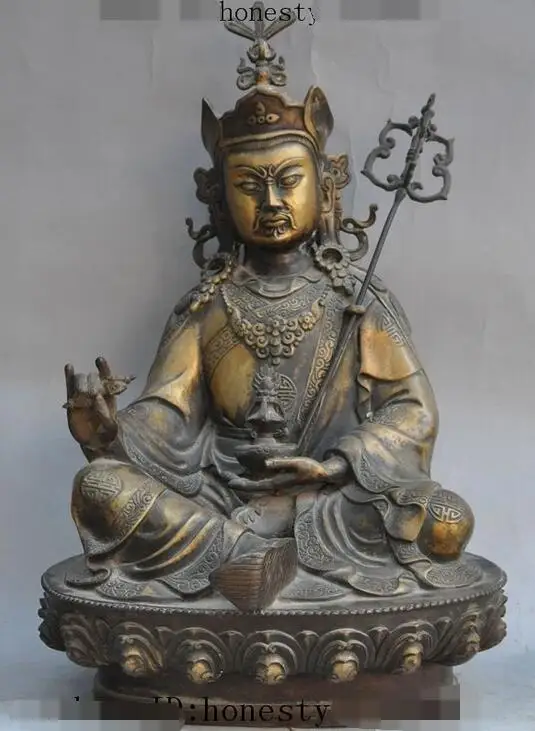 Тибетский буддизм Padmasambhava Phurpa Guru Rinpoche статуя бога Будды | Дом и сад