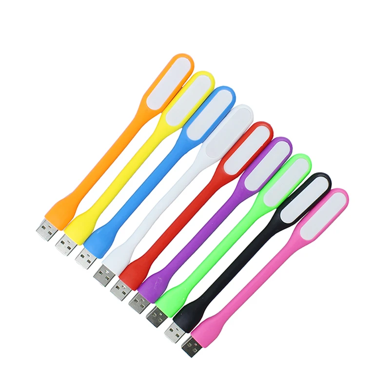 5 шт. ультра яркая гибкая светодиодная лампа Xiaomi USB для чтения внешнего