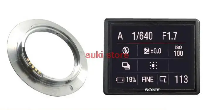 10 шт. адаптер для объектива Sony Alpha Minolta MA A77II A99 A65 A77 A900 A55|af confirm|lens adapteradapter lens |