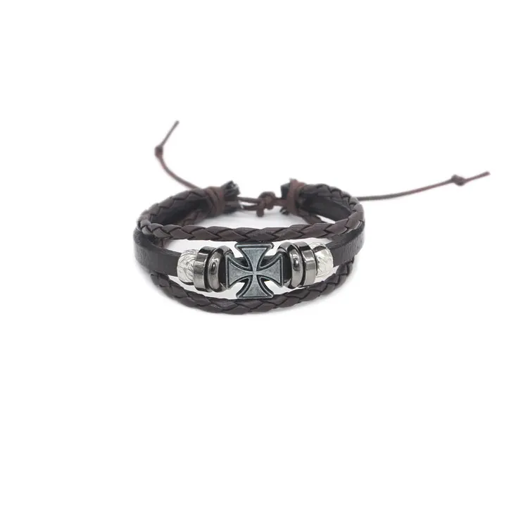 

Wbo545 explosion models Retro Leather European and American fashion boat anchor chain manufacturers