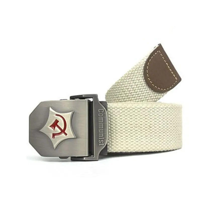 Новый мужской ремень плотный холщовый военный армейский тактический