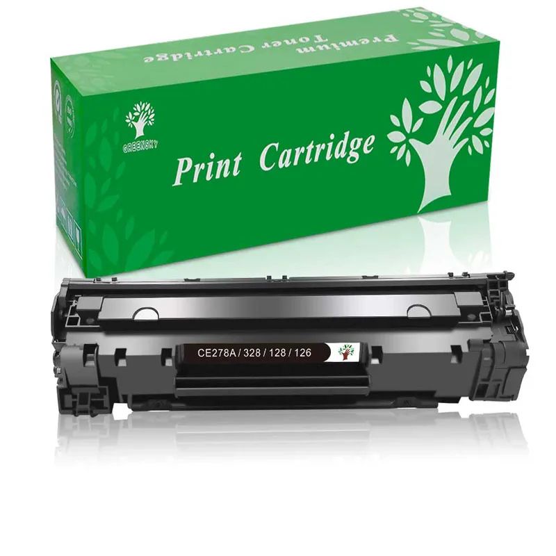 GREENSKYR 4x CRG126 C126 (3483B001) черный лазерный тонер картридж Canon 126 ImageClass LBP6200d LBP6200 LBP6230dw