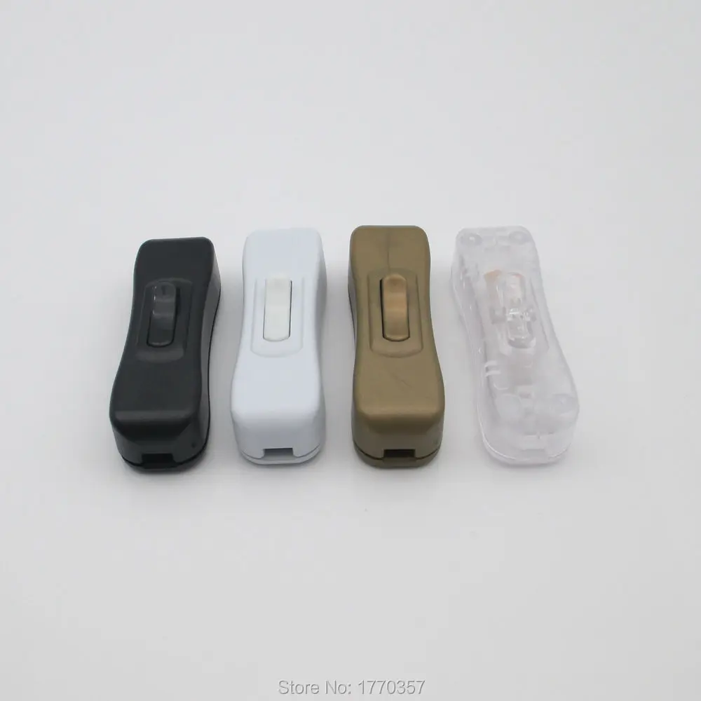 

1pcs Switch Halfway Rocker Push Button Rocker Switch High Quality Table Lamp Online Switch Black White transparent
