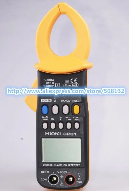 HIOKI 3281 цифровой клещи на HiTESTER 600A!! Абсолютно новый! Бесплатная Доставка! |