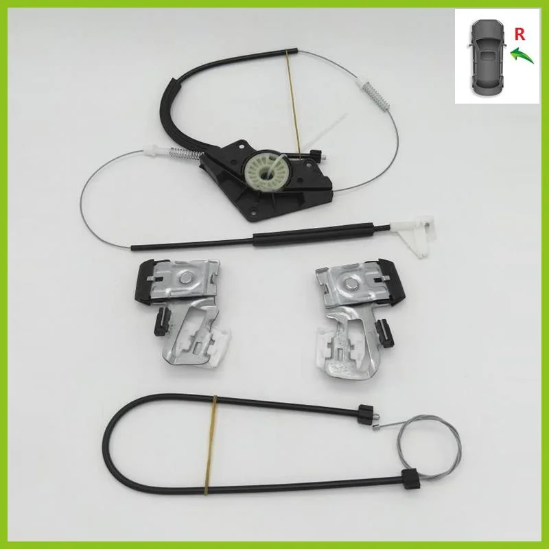 Комплект для ремонта стеклоподъемника Skoda Octavia A4 MK1 1997 1998 1999 2000 2001 2002 2003 2004 2005