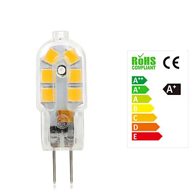 10 шт. светодиодные двухконтактные лампы G4 LED 220 в 2 Вт 12x SMD2835 чисто белый/теплый