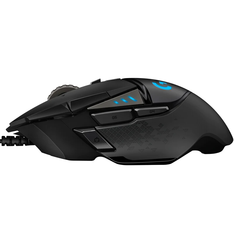 Оригинальная игровая мышь logitech G502 hero высокой производительности с двигателем 16000