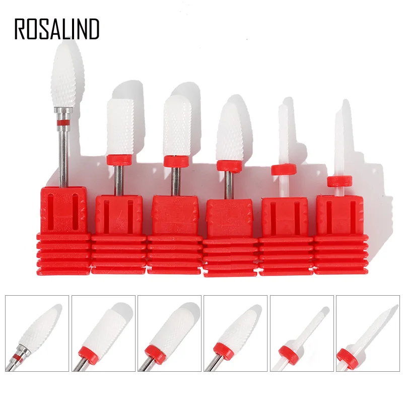 Электрическая пилка для ногтей ROSALIND керамический сверло фреза маникюра и