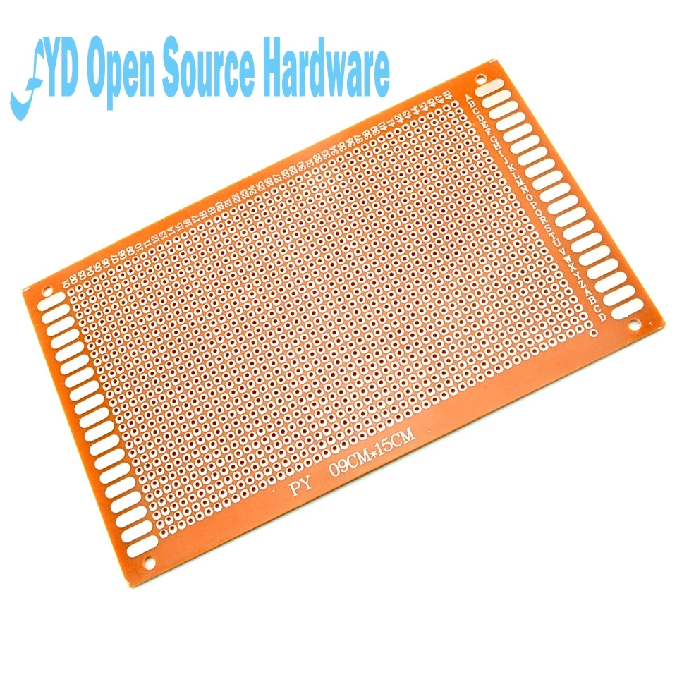 5 шт. печатная плата 9X15CM 2 54 мм толщина платы отверстия 1 мм|pcb board|board pcbpcb 2mm |