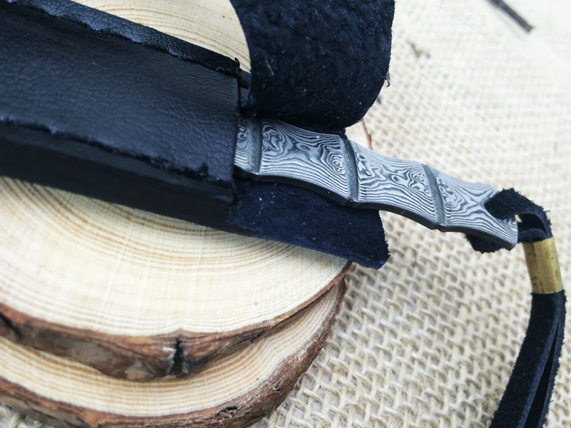 Открытый тактический коллекционный маленький охотничий нож Полный Тан