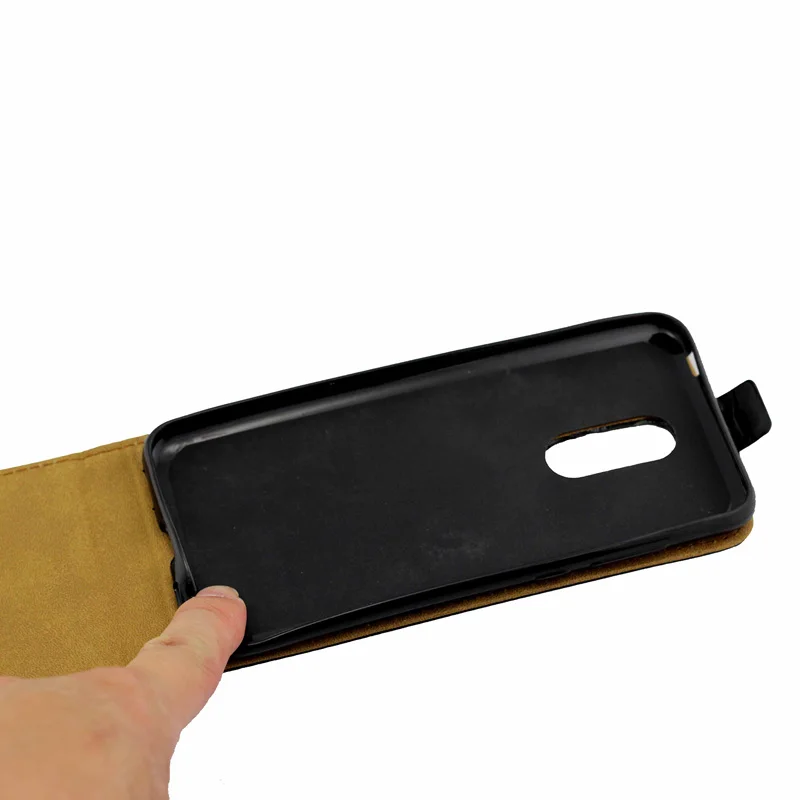 Новый стиль вертикального перевертыша кожаный чехол для телефона Xiaomi Redmi Note 5 Note5 Business Fundas.