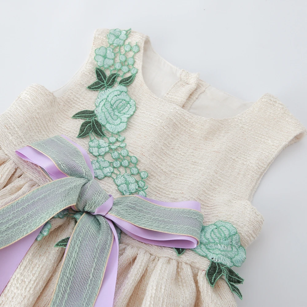 My Little One/2019 г. летняя нарядная верхняя одежда для девочек коктейльное платье 2019 с