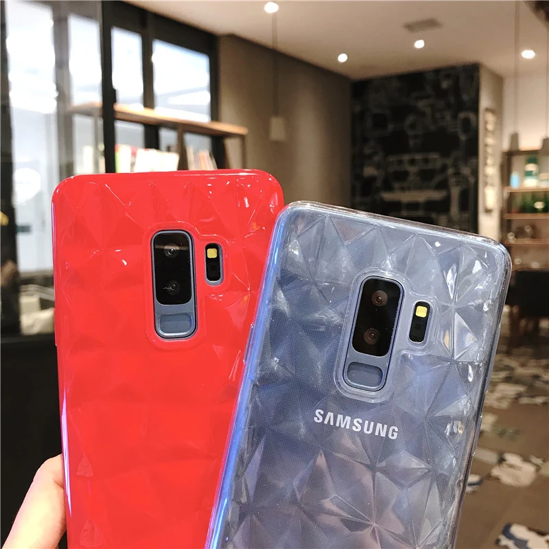 Чехол Lovebay с алмазной текстурой для samsung Galaxy S7 Edge S8 S9 Plus Note 8 9 чехол телефона