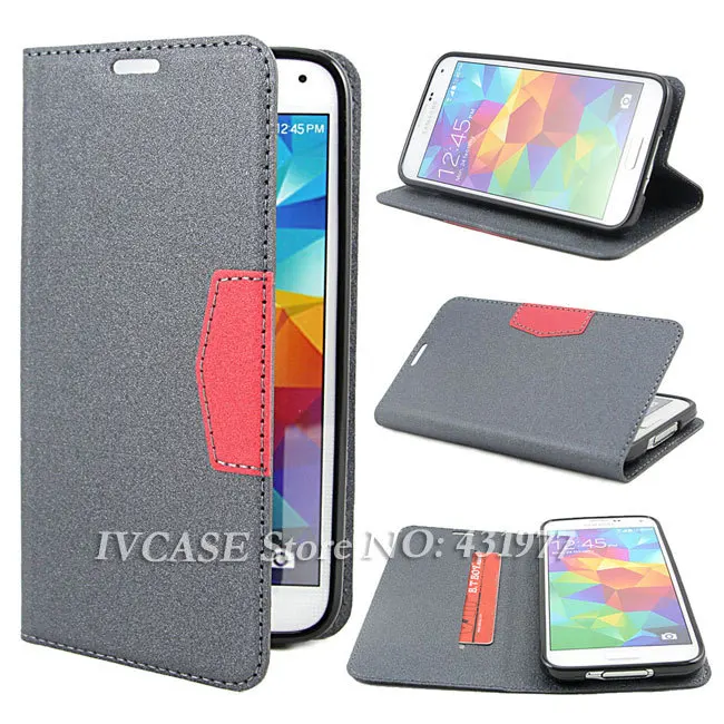 Frosted Matte Leather Flip Stand Fashion New Arrival Cover Case For Samsung Galaxy S5 SV G900 Multi Colors +free shipping|case samsung galaxy