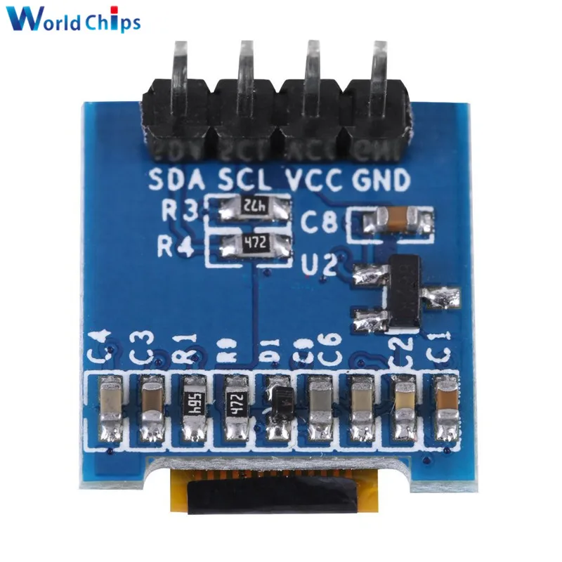 Diymore белый 0,49 дюймовый OLED дисплей модуль 64x32 SSD1306 0,4" экран igc IIC супер яркий для Arduino AVR STM32